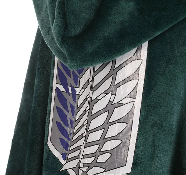 Attack on Titan Custom Flannel Cape - Item - BYTOODAY