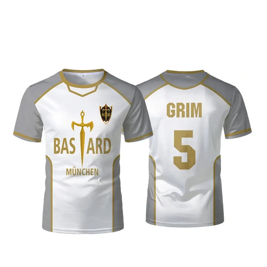 Bastard Munchen Blue Lock White Jersey - BYTOODAY