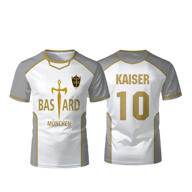 Bastard Munchen Blue Lock White Teenager Jersey - BYTOODAY