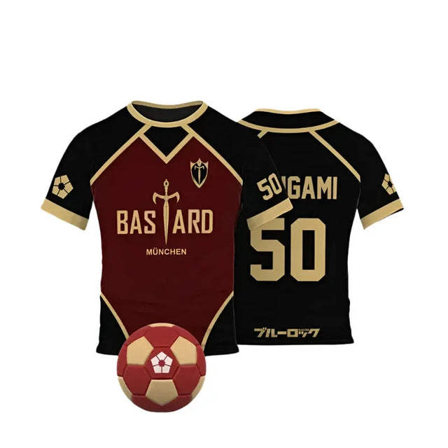 Blue Lock Cosplay Bastard Munchen Kids Jersey - BYTOODAY