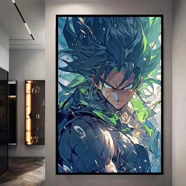Broly Decorative Canvas Wall Poster - Item - BYTOODAY