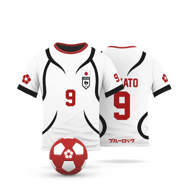 Cosplay Anime Blue Lock U20 Japan Team White Jersey - BYTOODAY