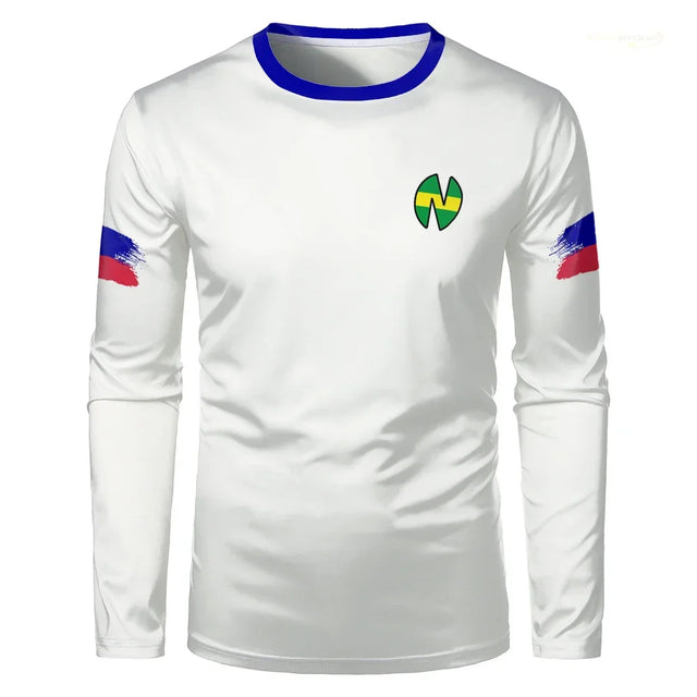 Cosplay Football Anime Tsubasa Long Sleeve Jersey - Item - BYTOODAY