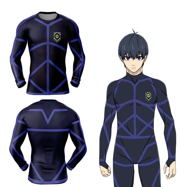 Custom Blue Lock Training Top - BYTOODAY