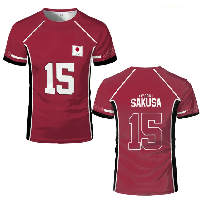 Custom Fukurodani Academy Team Haikyu Cosplay Teenager Jersey - Item - BYTOODAY