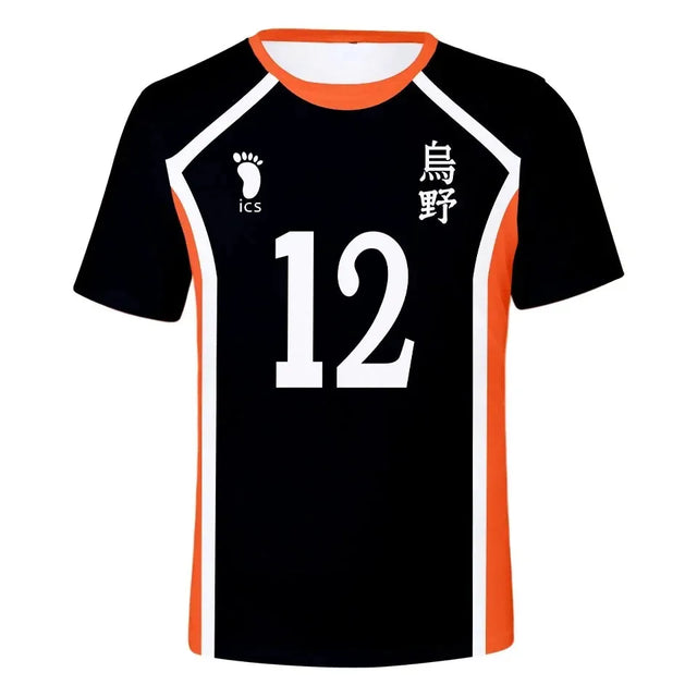 Custom Karasuno High's Team Uniform Haikyu Cosplay - Item - BYTOODAY