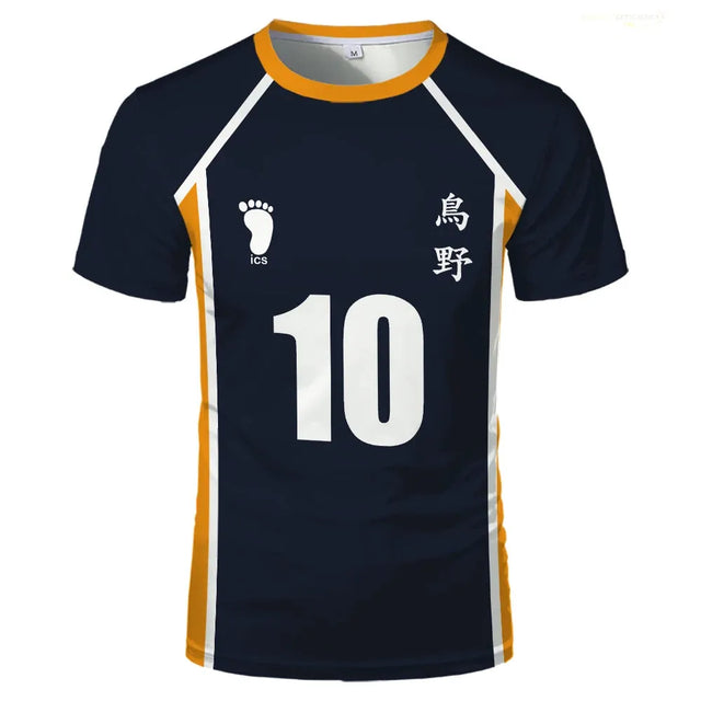 Custom Karasuno High School's Team Jersey Haikyu Cosplay - Item - BYTOODAY