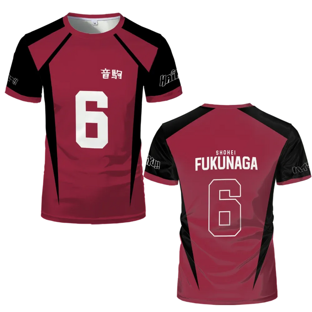 Custom Nekoma High's Team Haikyu Cosplay Kids Jersey - Item - BYTOODAY