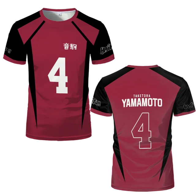 Custom Nekoma High's Team Haikyu Cosplay Kids Jersey - Item - BYTOODAY