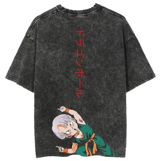 Fusion Custom Black T-shirt Dragon Ball - Item - BYTOODAY