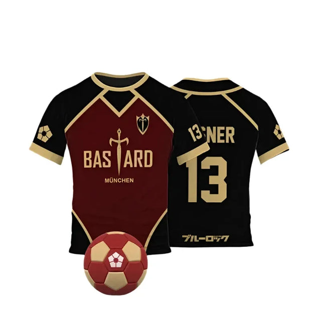 Gesner Blue Lock Cosplay Bastard Munchen Jersey - BYTOODAY