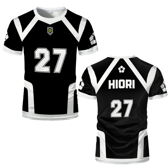 Hiori's Custom Jersey Blue Lock Team A - BYTOODAY
