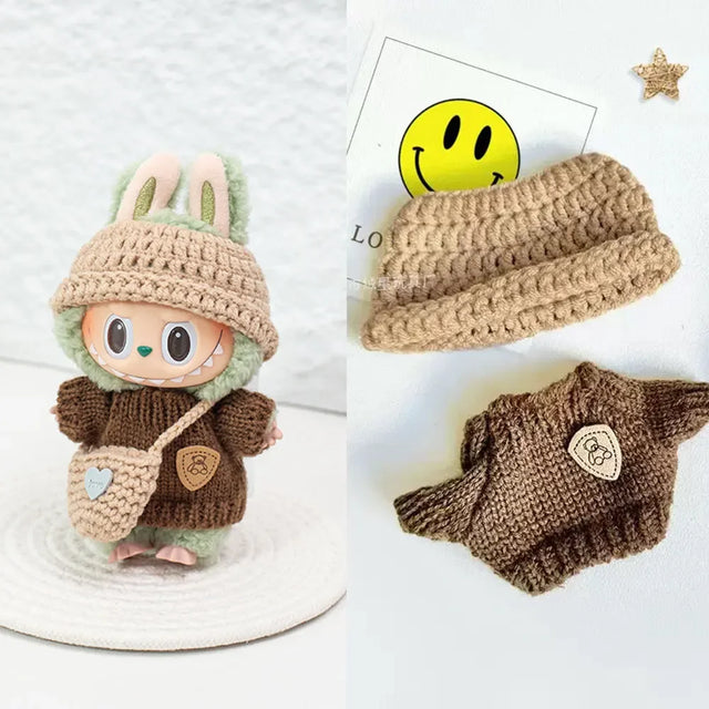 Labubu Dolls Clothing - Winter Outfit - Item - BYTOODAY