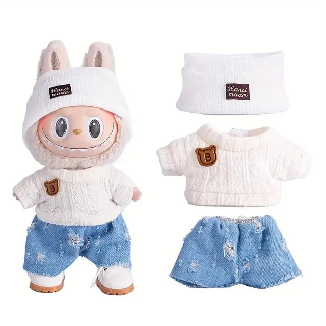 Labubu Dolls Clothing - Winter Outfit - Item - BYTOODAY
