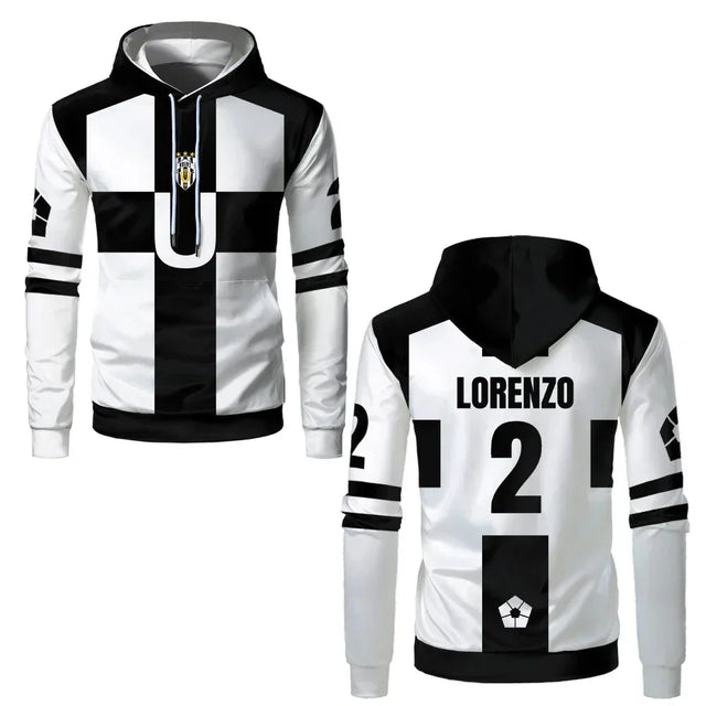 Lorenzo's Custom Blue Lock Ubers Team Hoodie - Item - BYTOODAY