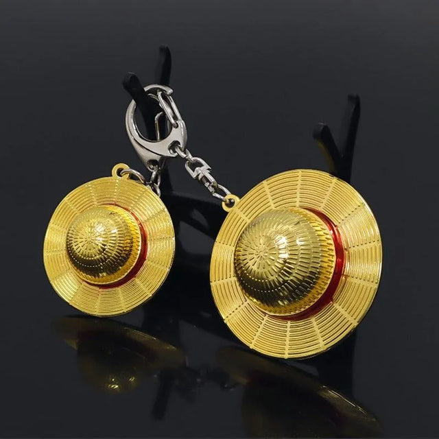 One Piece Cosplay Straw Hat Keychain - Item - BYTOODAY