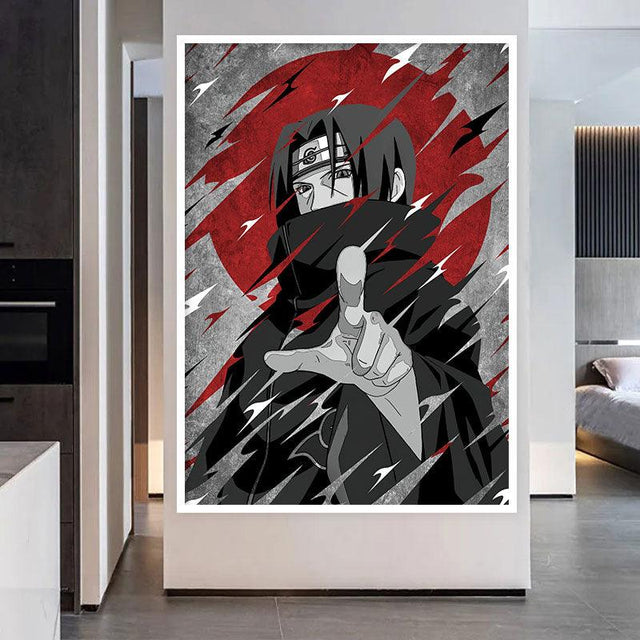 Poster Custom Wall Decor Naruto Characters - Item - BYTOODAY