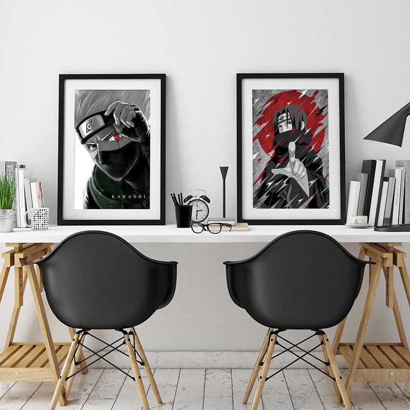 Poster Custom Wall Decor Naruto Characters - Item - BYTOODAY