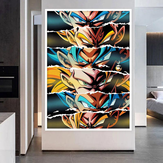 Poster Custom Wall Decoration Shonen Dragon Ball Super - Item - BYTOODAY