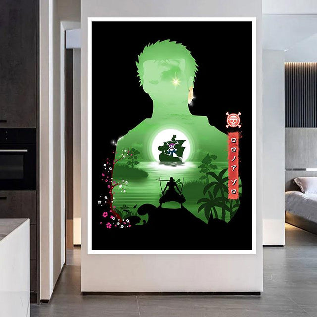 Poster Custom Wall Decoration Shonen One Piece - Item - BYTOODAY