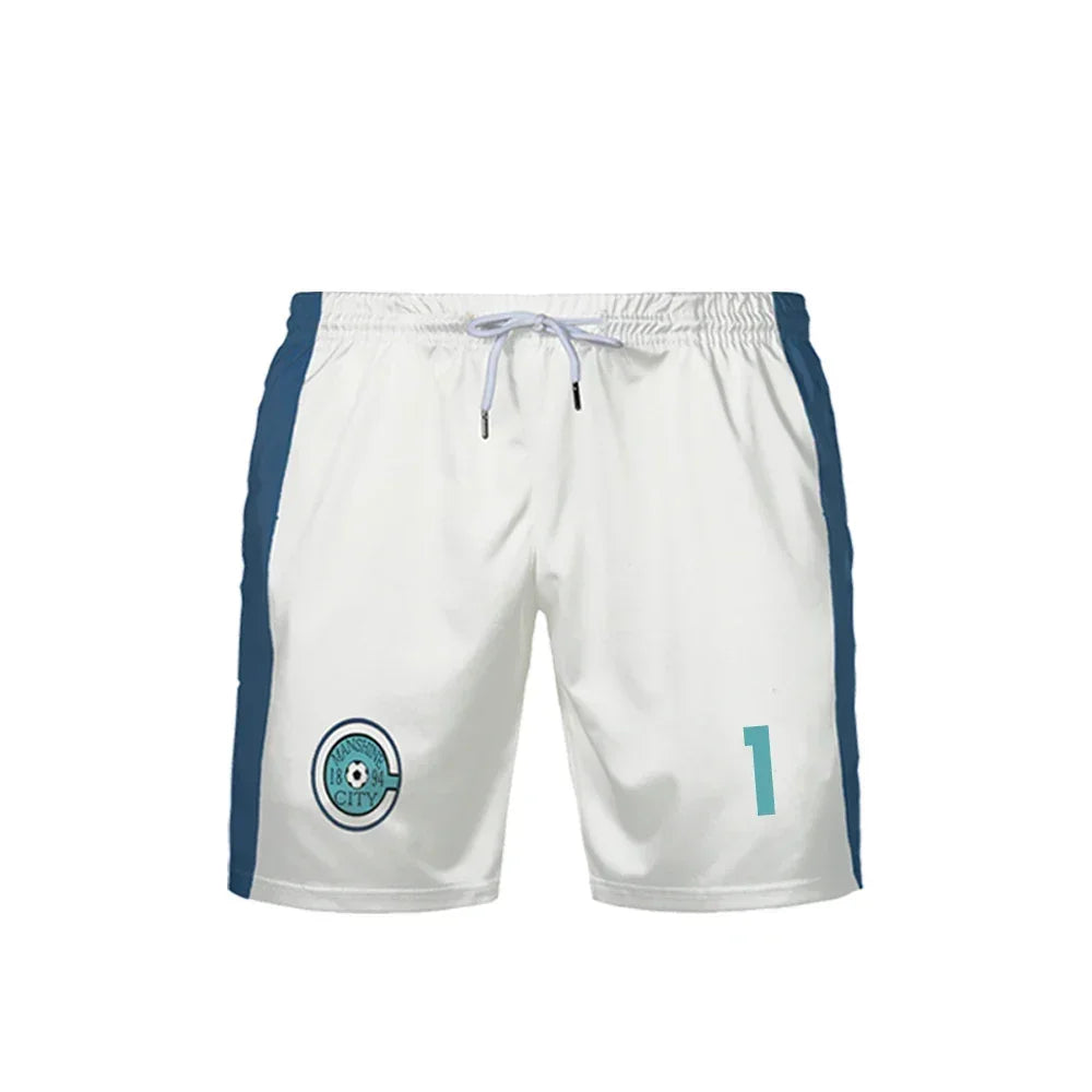 Rook's Custom Shorts Blue Lock Manshine City - BYTOODAY