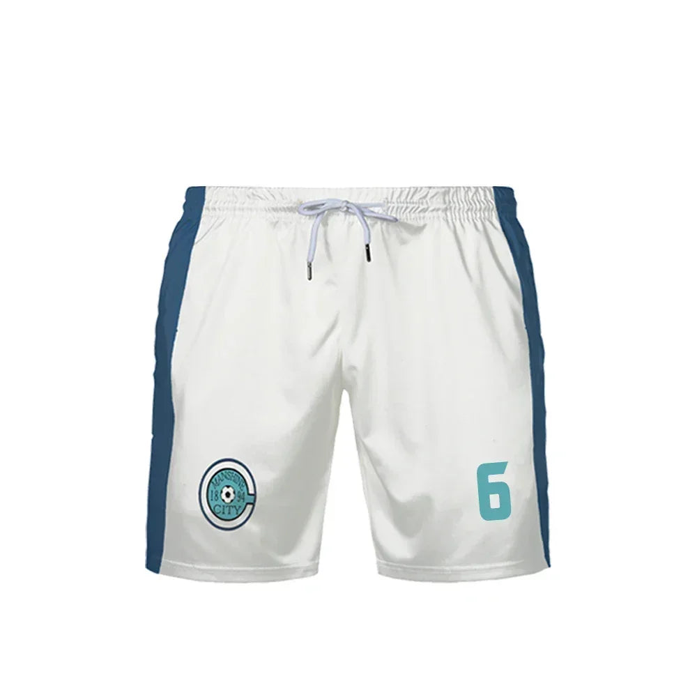 Swift's Custom Shorts Blue Lock Manshine City - BYTOODAY
