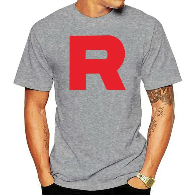 Team Rocket R Custom Printed T-shirt - Item - BYTOODAY