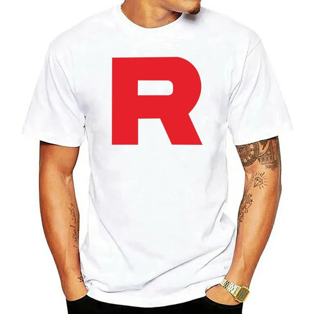 Team Rocket R Custom Printed T-shirt - Item - BYTOODAY