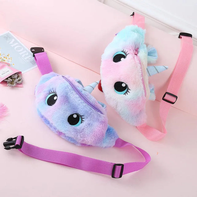 Cute Rainbow Unicorn Shape Fanny Pack - Item - BYTOODAY