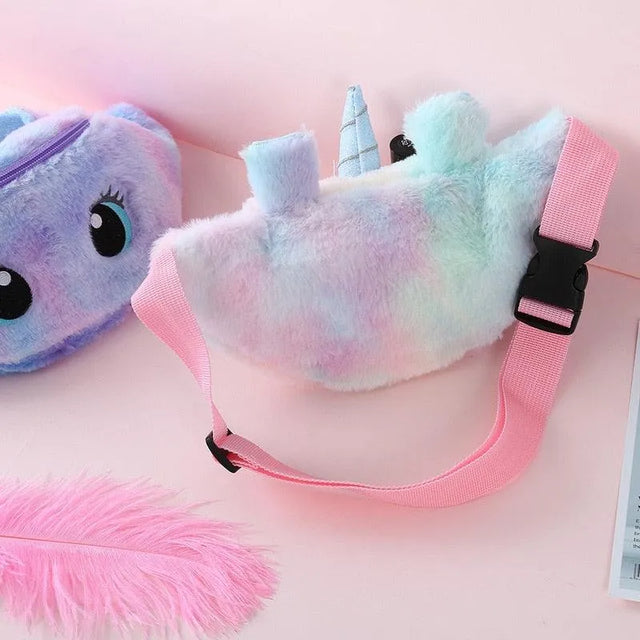 Cute Rainbow Unicorn Shape Fanny Pack - Item - BYTOODAY