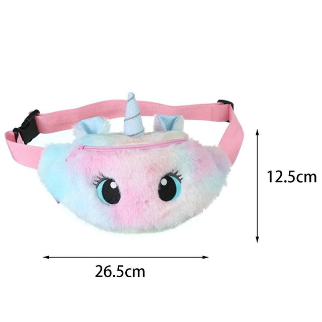 Cute Rainbow Unicorn Shape Fanny Pack - Item - BYTOODAY