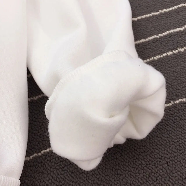 Lovely Kawaii Cats Couple Patterned Hoodie