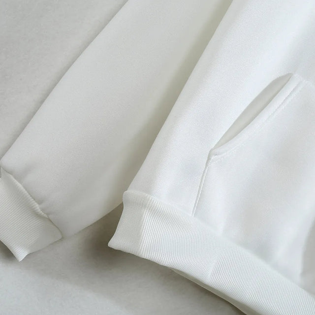 Lovely Kawaii Cats Couple Patterned Hoodie