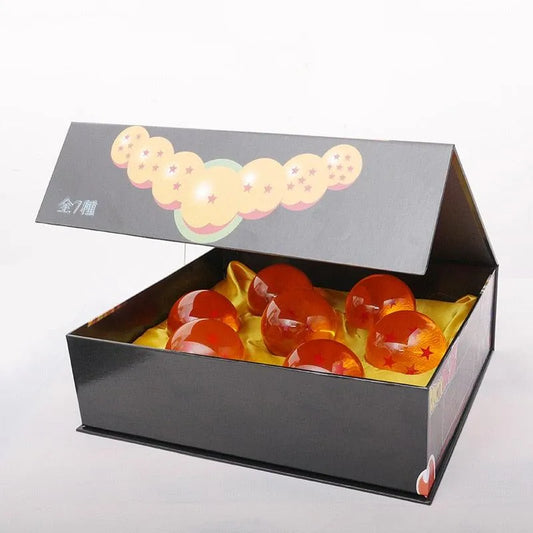 Set of 7 Crystal Dragon Balls Box - Item - BYTOODAY