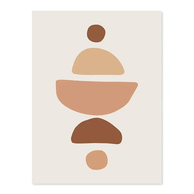 Abstract Shapes Graphic Art Patterns Canvas Decoration - Item - BYTOODAY