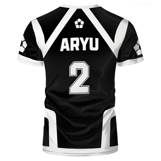 Aryu's Custom Jersey Blue Lock Team A - BYTOODAY