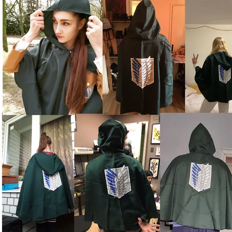 Attack on Titan Custom Cape Cosplay - Item - BYTOODAY