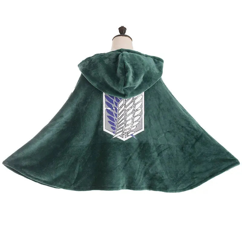Attack on Titan Custom Flannel Cape - Item - BYTOODAY