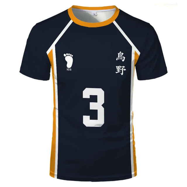 Azumane Custom Karasuno High School's Team Jersey Haikyu Cosplay - Item - BYTOODAY