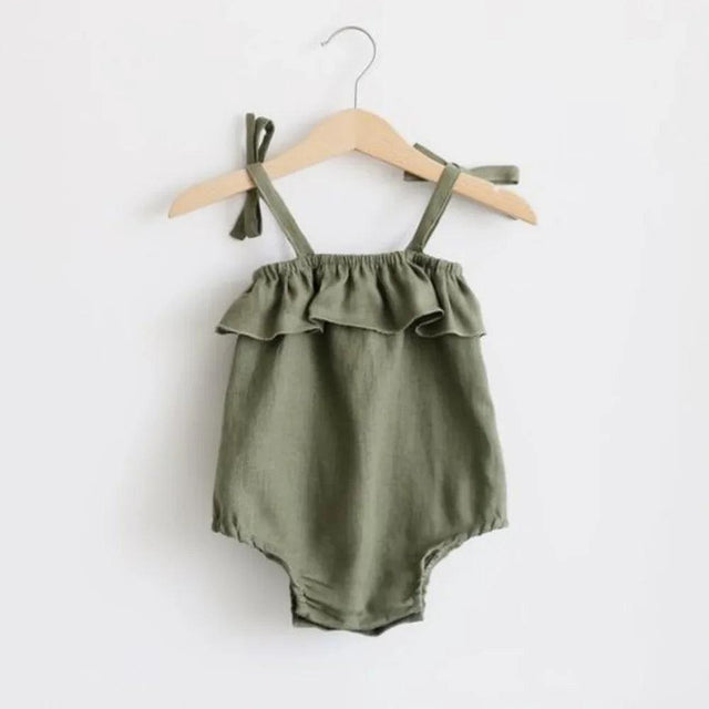 Baby One-Piece Strap Romper Overalls - Item - BYTOODAY