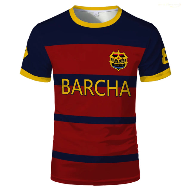 Bachira Cosplay Anime Blue Lock FC Barcha Jersey - Item - BYTOODAY