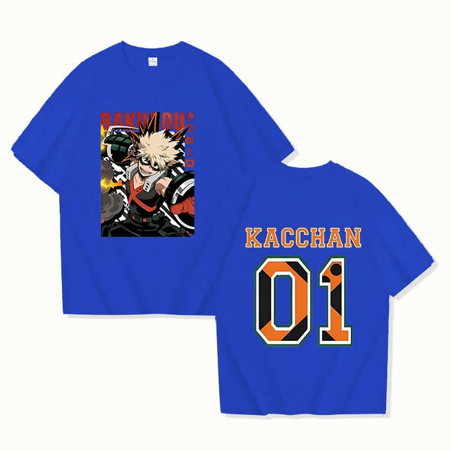 Bakugo Custom Print T-shirt - Item - BYTOODAY