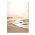 Beach Shore Pattern Decor Canvas Wall Poster - Item - BYTOODAY