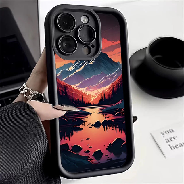 Beautiful Mountains View Protective Phone Case - Item - BYTOODAY