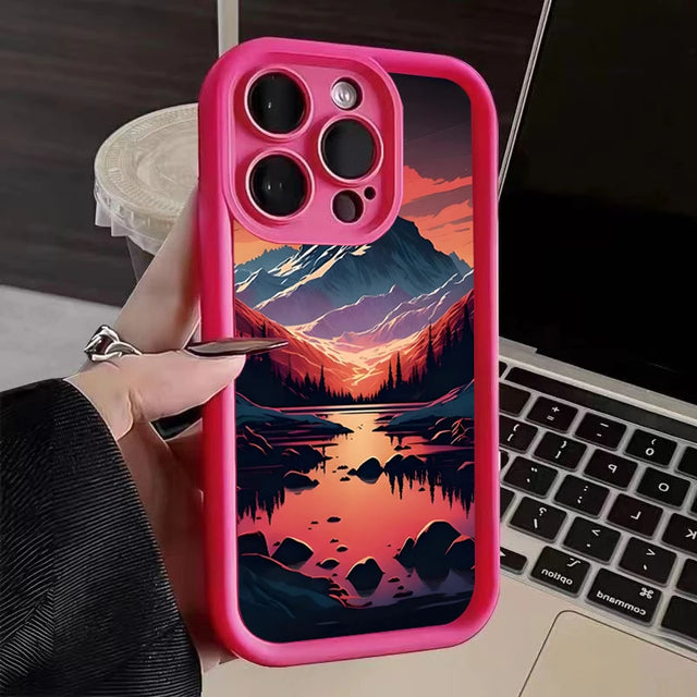 Beautiful Mountains View Protective Phone Case - Item - BYTOODAY