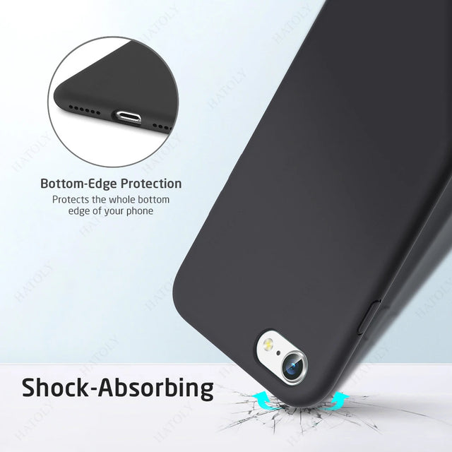 Black Shockproof and Waterproof Protective iPhone Case - Item - BYTOODAY