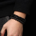 Black Triple Layers Elegant Bracelet - Item - BYTOODAY