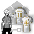 Blue Lock Bastard Munchen Kids White Jersey - BYTOODAY