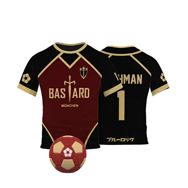 Blue Lock Cosplay Bastard Munchen Teenager Jersey - BYTOODAY