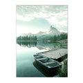 Boat & Lake Dock Pattern Wall Decor - Item - BYTOODAY